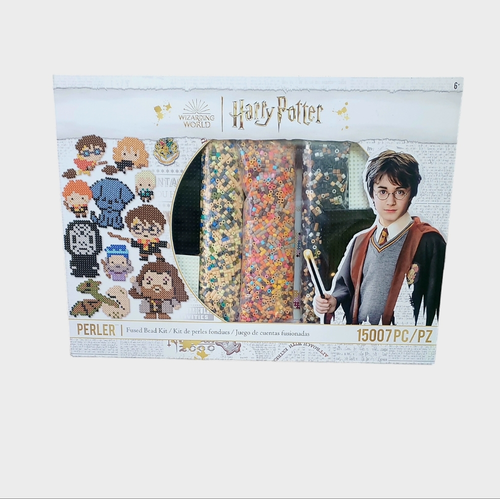 Harry Potter Perler Mega Box Activity Set Fused Bead Kit 15,007 Pieces NIB